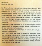 Krol, Gerrit - Een Fries huilt niet