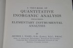 Arthur I.Vogel - Quantitative Inorganic Analysis-including Instrumental Analysis
