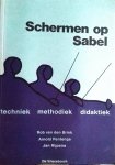 Brink , Rob van den . & Arnold Pentenga . & Jan Rijpstra . [ isbn  9789060761083 ] 2917 - Schermen op Sabel. ( Techniek - Methodiek - Didaktiek . ) Na het voorwoord van de schrijvers en de inhoudsopgave volgt in het kort de geschiedenis van het ontstaan van de schermkunst, de schermscholen en de geschiedenis van het zwaard, van stok en