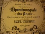 Diverse componisten - Choralvorspiele alter Meister - Orgel; (Straube)