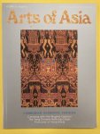 ARTS OF ASIA. - Arts of Asia, Cambodian Narrative Textiles. Camping with Mughal Emperor. The Tang Dynasty Belitung Cargo. Postcards of Hong Kong.