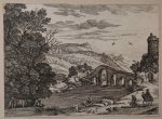 NIEULANDT, WILLEM VAN (II), - Landscape with a bridge