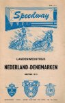  - Speedway Landenwedstrijd Nederland-Denemarken 1972
