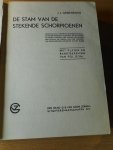Groeneweg, J.J. - De stam van de stekende schorpioenen. Met platen en bandteekening van Pol Dom.