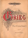 Crieg, Edvard - Grieg Op. 46 Edition Peters 2420