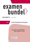 E.A. Poeze - Examenbundel vwo Maatschappijwetenschappen 2016/2017
