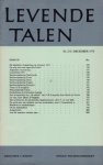 Schoon, J. (redactie) - Levende talen, nummer 273, december 1970