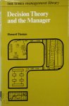 Howard Thomas - Decision Theory and the Manager