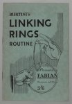 Fabian - Burtini linking rings routine