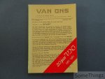 Lidw. van Onckelen (eindred.) - Van ons: 20 jaar VNJ, 1961-1981 Lidw. van Onckelen (eindred.) - Van ons: 20 jaar VNJ, 1961-1981