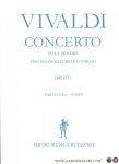 VIVALDI, Antonio / Herausgegeben von - Edited by Mezo Imre - Concerto in La Minore per violoncello, archi e cembalo (P.V. 24 - F. III. No 4)