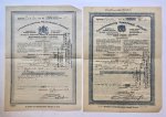 VLISSINGEN, VERZEKERING, VAN DER MARK. - [Insurance policy 1922] Polis van de Nederlandsche Levensverzekering-, Zieken- en Begrafenis Maatschappij gevestigd te Vlissingen, d.d. 1908 ten name van Wilhelmina Chr. v.d. Mark, geb. 5-9-1902