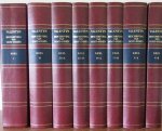 Valentijn, François - Beschryving van Oud en Nieuw Oost-Indiën, vervattende een naaukeurige en uitvoerige verhandelinge van Nederlands mogentheyt in die Gewesten - Herdruk van de complete set van 5 delen in 8 banden.