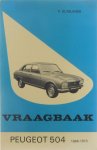P. Olyslager - Vraagbaak Peugeot 504 1968-1973