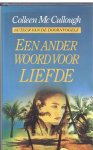 Maccullough - Ander woord voor liefde