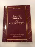 Vossen, H.J.M. - Leren bijstaan Van rouwenden