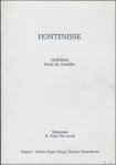 De Cnodder, Remi. - HONTENISSE gedichten Remi De Cnodder,
