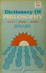 RUNES, D.D., (ED.) - Dictionary of philosophy.