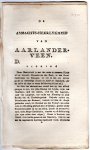 De Nederlandsche stad- en dorpbeschryver - De ambachtsheerlykheid van Aarlanderveen De Nederlandsche stad- en dorpbeschryver - De ambachtsheerlykheid van Aarlanderveen
