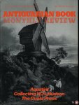 AA - Antiquarian Book Monthly Review. 1979, jan-dec . Volume VI, number 1-12. With General Index