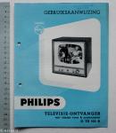 Philips Gloeilampenfabrieken Nederland n.v., Eindhoven - Philips Televisie-ontvanger 21TX 103A met chassis voor 4 standaarden - Gebruiksaanwijzing