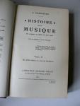 COMBARIEU,J. - Histoire de la musique des origines au début du XXe siècle, 3e édition - 3 Vols.