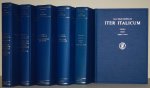 KRISTELLER, P., (ED.) - Iter Italicum + Iter Italicum accedunt Alia Itinera. A finding list of uncatalogued or incompletely catalogued humanistic manuscripts of the renaissance in Italian and other libraries. 6 volumes + 3 indexes.