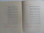 Roos, S.H. de [ ontwerper ]. - Egmont. - A Distinguished Design for Fine Books and Quality Advertising. [ Letterproef - Type specimen ]. [ Met drie bijlagen ].