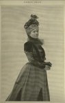 P. Nadar. - Portrait extrait de la revue theatre representant Mme Daynes-Grassot.