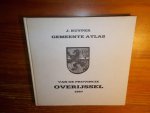 KUYPER, J., - Gemeente atlas van de provincie Overijssel 1867.