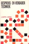 Knepper, J.A. / Kamphuis, J. - Gespreks- en vergadertechniek