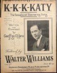 O`Hara, Geoffrey: - K-K-K-Katy. The sensational stammering song