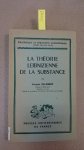 Jalabert, Jacques: - La théorie Leibnizienne de la substance (Broché)