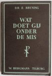 Bruning E, Thole Karel omslag - Wat doet gij onder de mis?