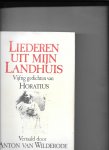 Horatius - Liederen uit mijn landhuis / druk 1