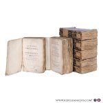 De la Vierge, Simon. - Actions chrétiennes ou sermons. Discours de morale sur le renouvellement de l’homme – pour tous les jours du Carême – Panégyriques – Avent. [7 volumes of the series (of 11)].