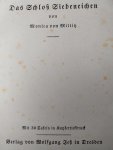 Miltitz, Monica v. - Das Schloss Siebeneichen. Mit 30 tafeln in kupfertiefdruck Miltitz, Monica v. - Das Schloss Siebeneichen. Mit 30 tafeln in kupfertiefdruck