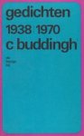 BUDDINGH', C. - Gedichten 1938-1970. (Met handgeschreven, gesigneerde opdracht).