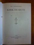 Boerwinkel Dr.F. - Kerk en secte