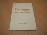 Legene, P.M - Optimisme dat stand houd
