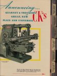 Kearney & Trecker Corporation - Kearney & Trecker Milwaukee. Milling and Boring Machines