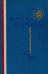 HEKMAN, J. - G.V.A.V. Rapiditas 1921-1951