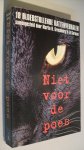 Greenberg Martin H. & Ed Gorman - Niet voor de poes   - 18 bloedstollende kattenverhalen -