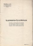 Wehrli A.-G - Illustrierter Elite-Katalog. Mit über 1000 Abbildungen der schönsten und beliebtesten Landschafts-Aufnahmen aus dem gesamten Gebiete der Schweiz, Chamonix und den oberitalienischen Seen.