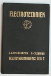 BLOEMEN, A.F.P.H. & CAZEMIER, R., - Electrotechniek. Gelijksstroommachines. Theorie en metingen.