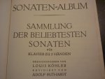 Div. - Sonaten Album - Band 1  -  Sammlung der beliebtesten sonaten für Klavier zu 2 handen (Herausgegeben von L. Kohler / revidiert von A. Ruthardt)