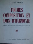 Lurcat, André - Formes Composition et Lois D'Harmonie., Ëléments d'une science de l'esthetique architecturale Lurcat, André - Formes Composition et Lois D'Harmonie., Ëléments d'une science de l'esthetique architecturale