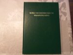  - Hulp tot de Bijbel / Bijbels woordenboekje en naamverklaring