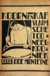 Lode Monteyne 12508, Jef [Inl.] Mennekes - Koorn en kaf [met gesigneerde opdracht] Vlaamsche tooneelkroniek