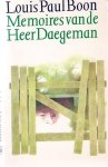 BOON Louis Paul - Memoires van de Heer Daegeman